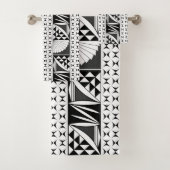 Zuidwest-zonsopgang in steenkool bad handdoek (Insitu)