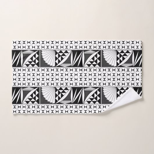 Zuidwest-zonsopgang in steenkool bad handdoek (Handdoek)