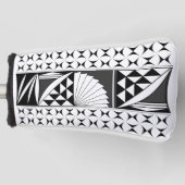 Zuidwest-zonsopgang in steenkool golfheadcover (Voorkant)