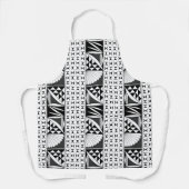 Zuidwest-zonsopgang in steenkool schort (Voorkant)