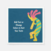 Zuidwestelijk Arizona Kokopelli Party Napkins Servet (Voorkant)