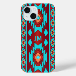 Zuidwestelijk etnisch inheems patroon iPhone 15 case