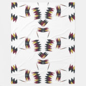 Zuidwestelijk inheems kunstpatroon fleece deken (Voorkant)