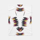 Zuidwestelijk inheems kunstpatroon fleece deken (Voorkant)