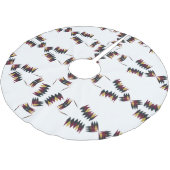 Zuidwestelijk inheems kunstpatroon kerstboom rok (Gekanteld)