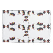 Zuidwestelijk inheems kunstpatroon kussensloop (Achterkant-Links)