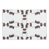 Zuidwestelijk inheems kunstpatroon kussensloop (Achterkant-Rechts)