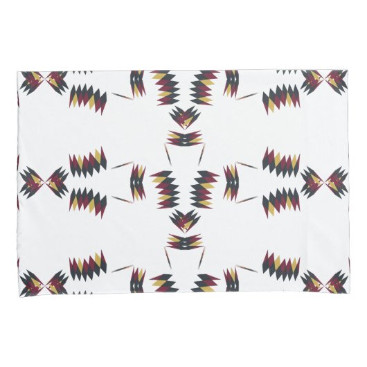 Zuidwestelijk inheems kunstpatroon kussensloop (Voorkant-Rechts)