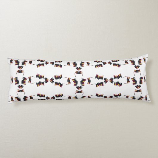 Zuidwestelijk inheems kunstpatroon lichaamskussen (Achterkant)