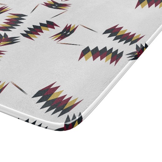 Zuidwestelijk inheems kunstpatroon snijplank (Hoek)