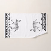 Zuidwestelijk jasje en Geometrische bergen Bad Handdoek (Handdoek)