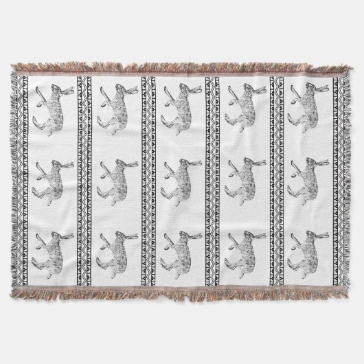 Zuidwestelijk jasje en Geometrische bergen Deken (Voorkant)