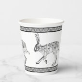 Zuidwestelijk jasje en Geometrische bergen Papieren Bekers (Achterkant)