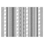 Zuidwestelijk jasje en geometrische patronen tafelkleed (Voorkant (Horizontaal))