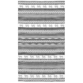 Zuidwestelijk jasje en geometrische patronen tafelkleed