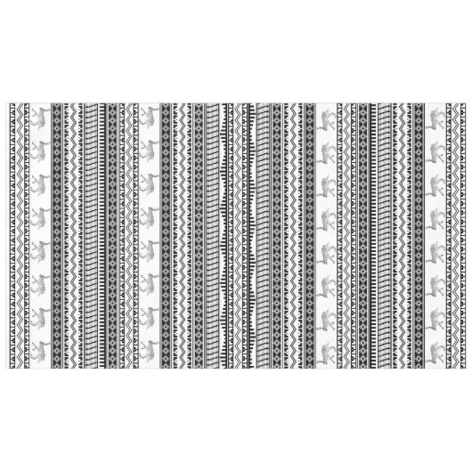 Zuidwestelijk jasje en geometrische patronen tafelkleed (Voorkant (Horizontaal))