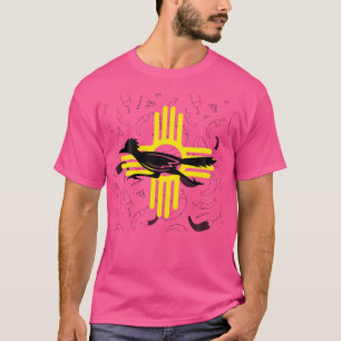Zuidwestelijk New Mexico Spirit Road Runner Zia Ch T-shirt