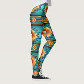 zuidwestelijk patroon leggings (Rechts)