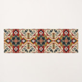 zuidwestelijk patroon-ontwerp yogamat (Achterkant (horizontaal))