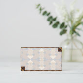 Zuidwestelijk Patroon Visitekaartje (Staand voorkant)