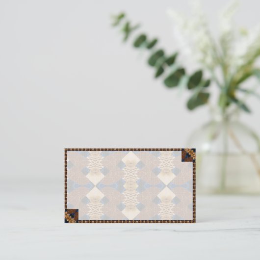 Zuidwestelijk Patroon Visitekaartje (Staand voorkant)