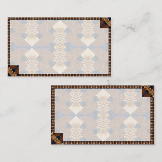 Zuidwestelijk Patroon Visitekaartje (Voorkant / Achterkant)