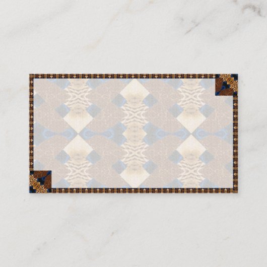 Zuidwestelijk Patroon Visitekaartje (Voorkant)