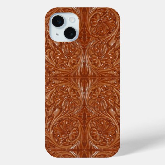 zuidwestelijk patroon western landschapsleer Case-Mate iPhone case (Achterkant)