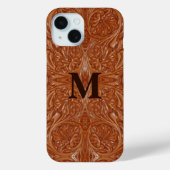 zuidwestelijk patroon western landschapsleer Case-Mate iPhone case (Achterkant)