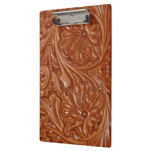 zuidwestelijk patroon western landschapsleer klembord (Links)