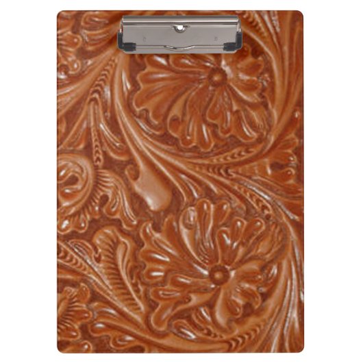 zuidwestelijk patroon western landschapsleer klembord (Voorkant)