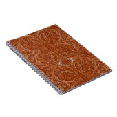 zuidwestelijk patroon western landschapsleer notitieboek (Rechterzijde)