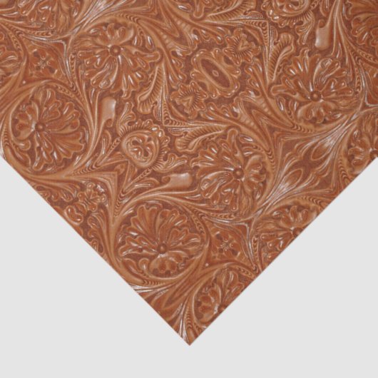 zuidwestelijk patroon western landschapsleer tissuepapier (Detail)