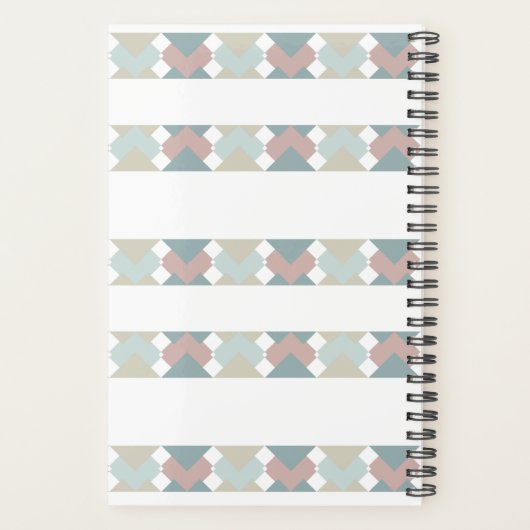 zuidwestelijk patroonbudget planner (Achterkant)