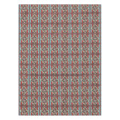 Zuidwestelijk patroontafelglas, gesneden op de kun tafelkleed (Voorkant)