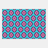 zuidwestelijk Pop-kunstpatroon Inpakpapier Vel (Voorkant)