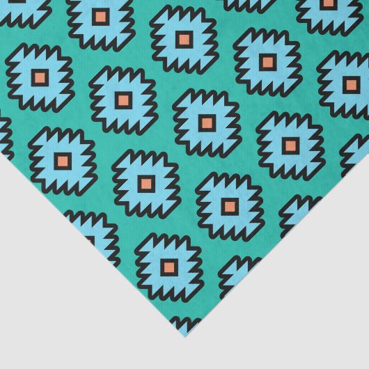 zuidwestelijk Pop-kunstpatroon Tissuepapier (Detail)