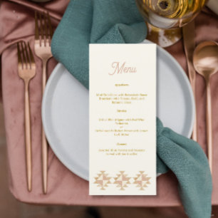 zuidwestelijk thema bruiloft menu