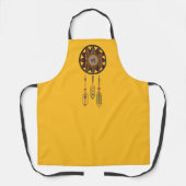 Zuidwestelijke Amber Yellow Dreamcatcher-Schort Schort (Voorkant)