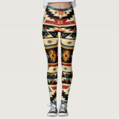 Zuidwestelijke Azteekse kunst Leggings (Voorkant)