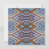 Zuidwestelijke Bead Art Notitiekaartje (Voorkant)