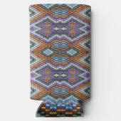 Zuidwestelijke Bead Art Seltzer Blikjeskoeler (Achterkant)