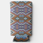 Zuidwestelijke Bead Art Seltzer Blikjeskoeler (Voorkant)