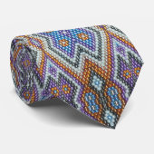 Zuidwestelijke Bead Art Stropdas (Opgerold)