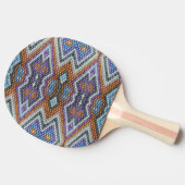 Zuidwestelijke Bead Art Tafeltennisbatje (Zijkant)