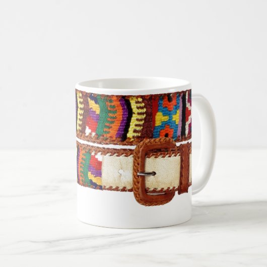 Zuidwestelijke Belt-Wrappe Mok! Koffiemok (Voorkant rechts)