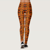 Zuidwestelijke beren kunst leggings (Achterkant)