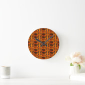Zuidwestelijke beren kunst ronde klok (Huis)