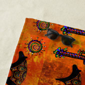 Zuidwestelijke berenkunst strandlaken (In situ)