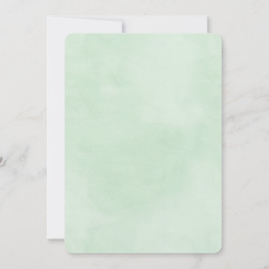 Zuidwestelijke Bloemen Koe Schedel Bachelorette Pa Kaart (Achterkant)